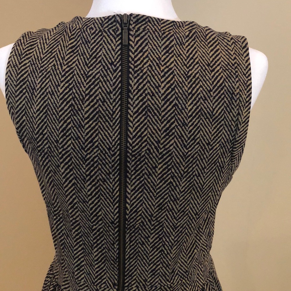 J. Crew Knit Herringbone pattern Dress - Picture 4 of 5